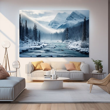 Tableau Hiver Neige